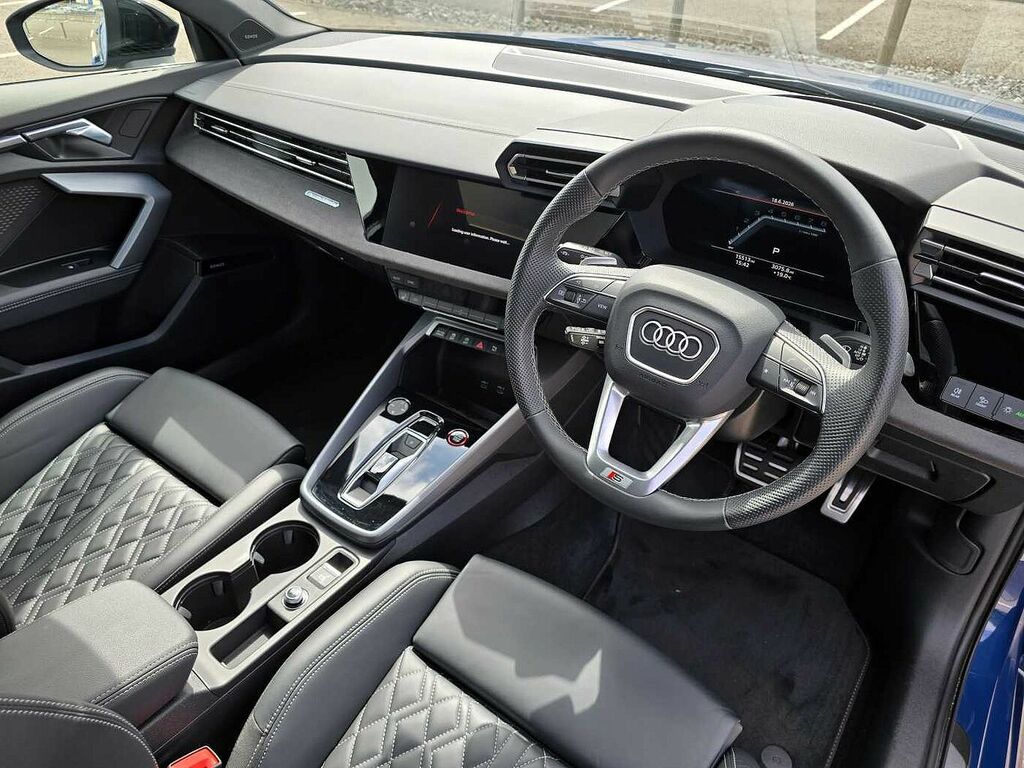 Audi S3 Black Edition Tfsi 333 Ps S Tronic - 2025 WG75JXR Blue #6