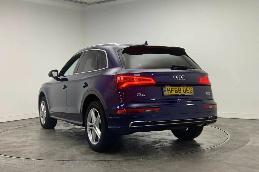 Audi Q5 S Line 2.0 Tfsi Quattro 252 Ps S Tronic - 2018 Blue #3