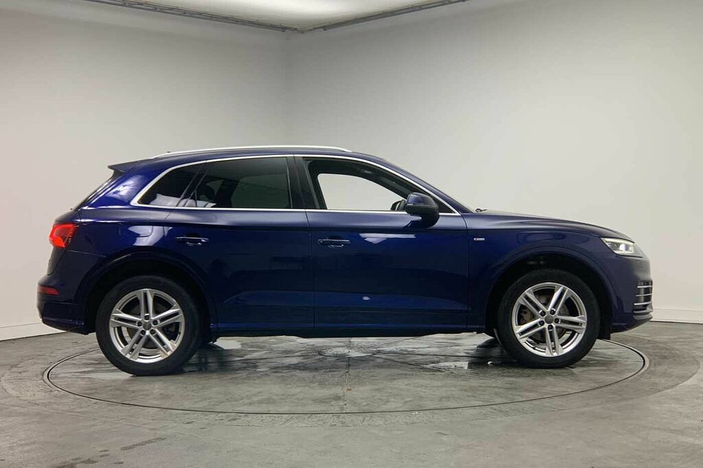 Audi Q5 S Line 2.0 Tfsi Quattro 252 Ps S Tronic - 2018 Blue #4