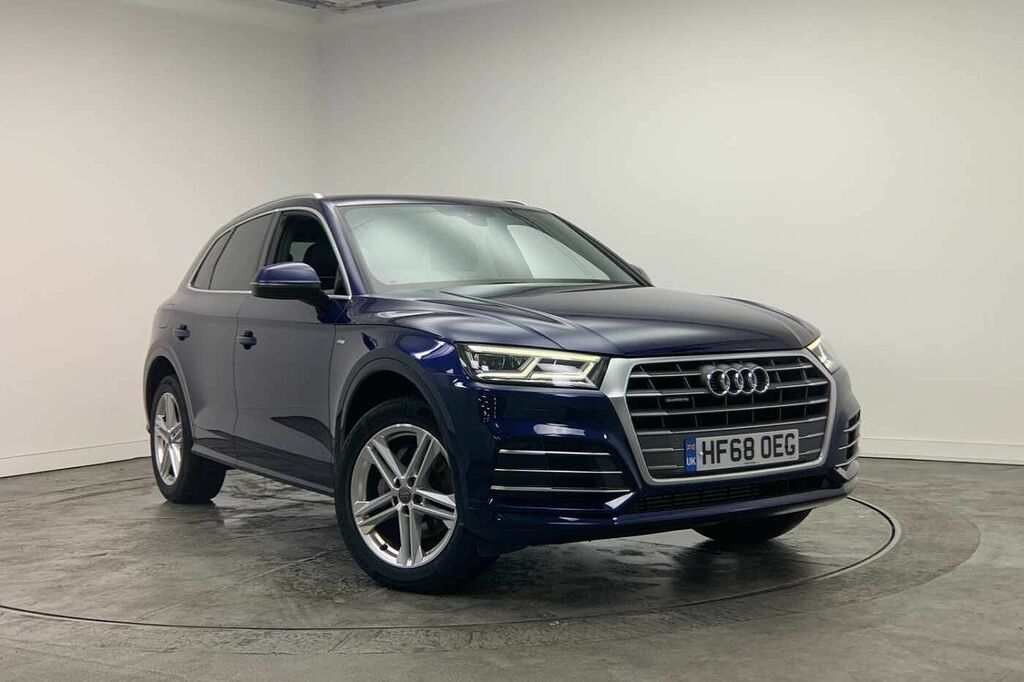 Audi Q5 S Line 2.0 Tfsi Quattro 252 Ps S Tronic - 2018 Blue