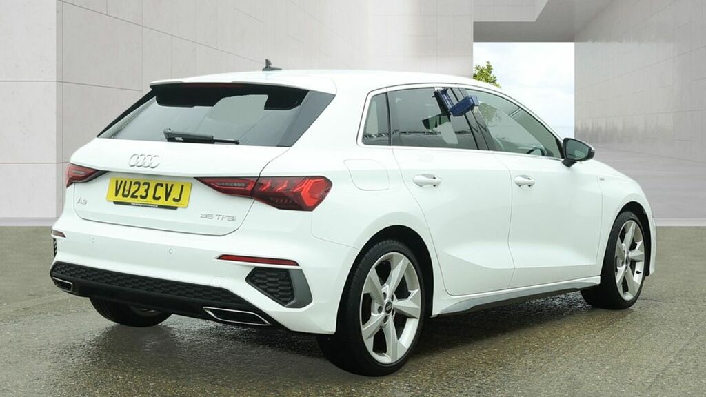Audi A3 S Line 35 Tfsi 150 Ps S Tronic White #5