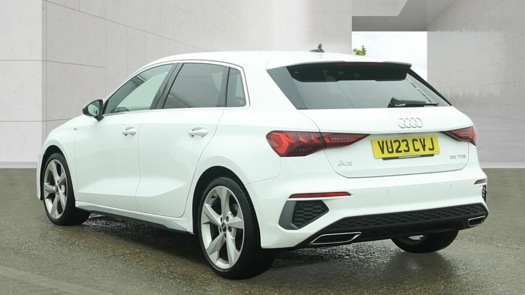 Audi A3 S Line 35 Tfsi 150 Ps S Tronic White #4
