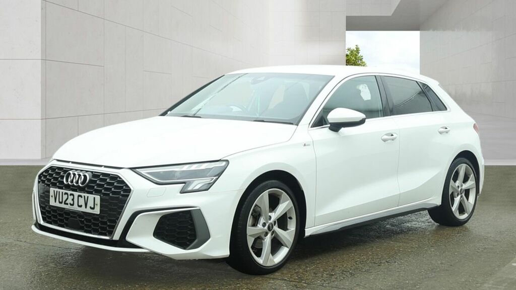 Audi A3 S Line 35 Tfsi 150 Ps S Tronic White #3
