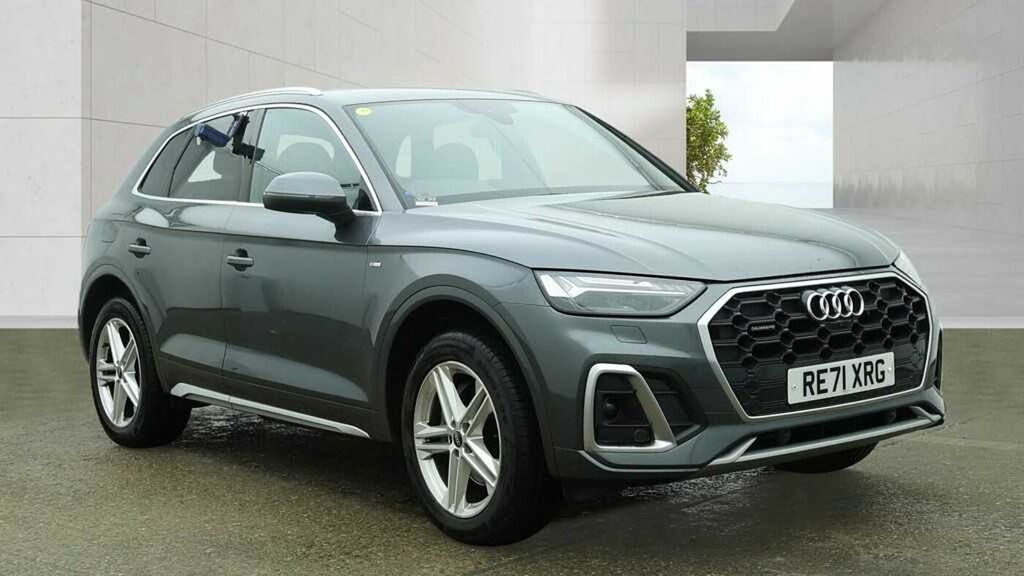 Audi Q5 S Line 40 Tdi Quattro 204 Ps S Tronic Grey