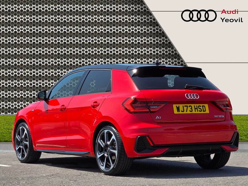 Audi A1 Black Edition 30 Tfsi 110 Ps 6-Speed - 2023 WJ73HSD Red #3