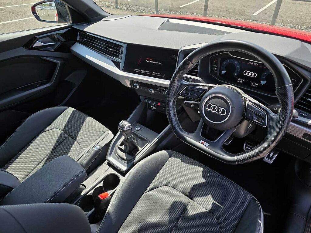 Audi A1 Black Edition 30 Tfsi 110 Ps 6-Speed - 2023 WJ73HSD Red #6