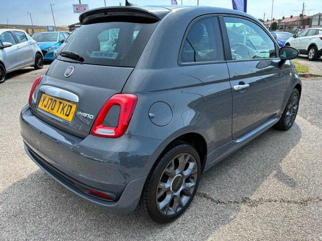 Fiat 500 1L Rock Star YJ70TKD Grey #6