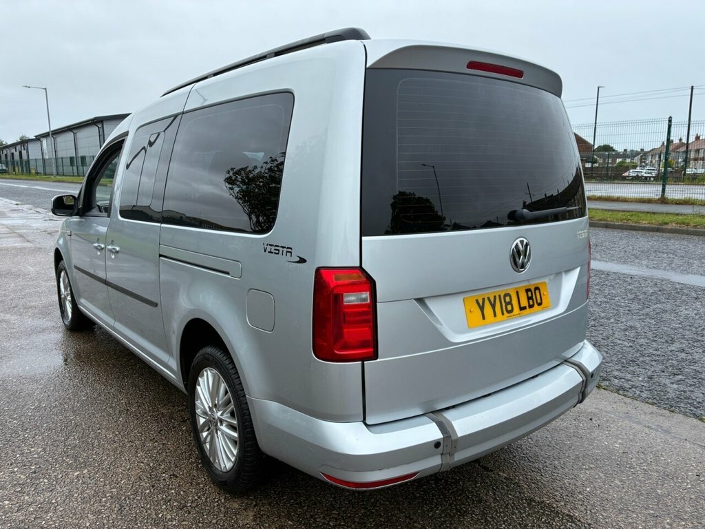 Volkswagen Caddy Maxi Maxi White #5