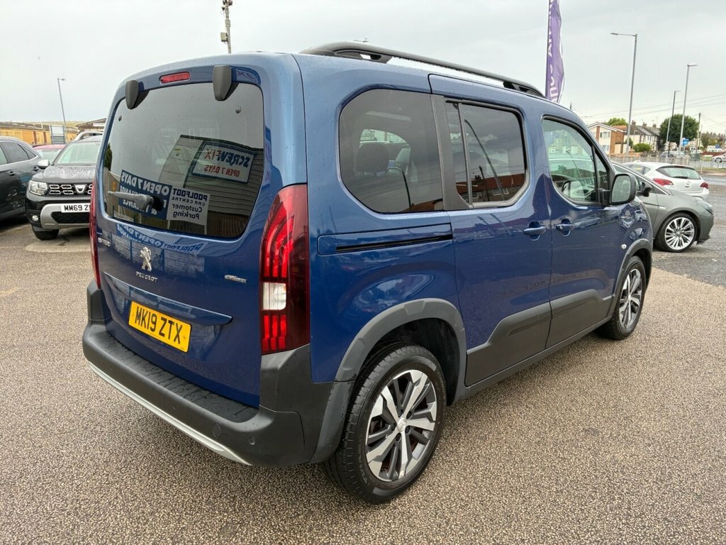Peugeot Rifter 1.5L Gt Line MK19ZTX Blue #4