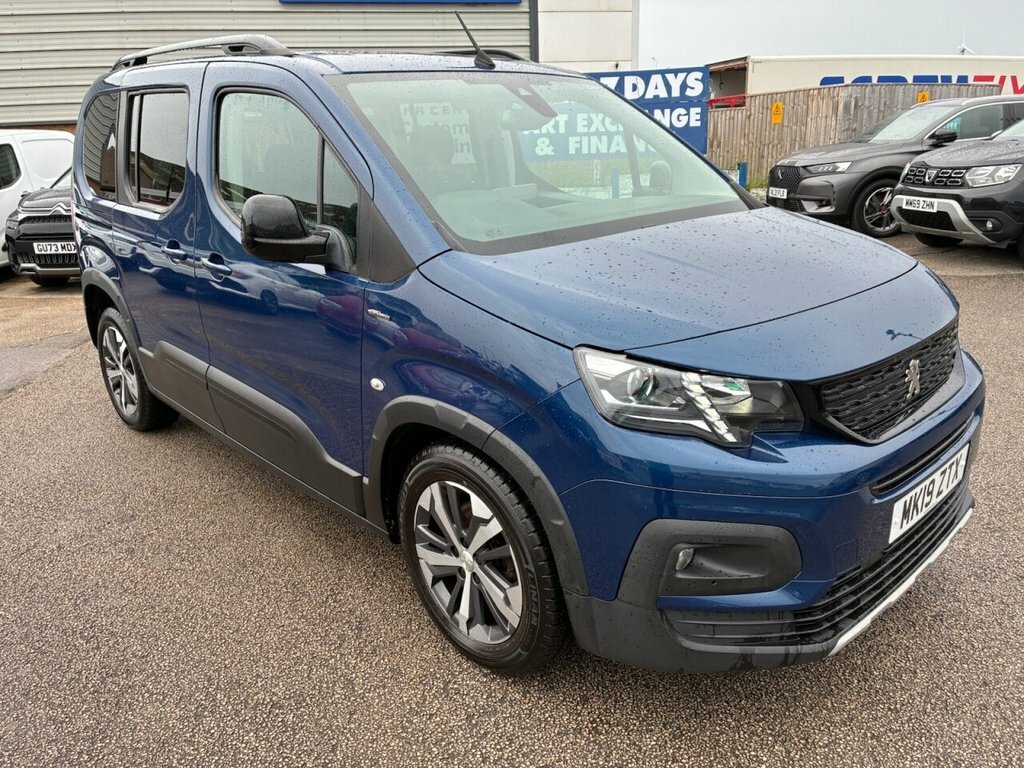 Peugeot Rifter 1.5L Gt Line MK19ZTX Blue #2