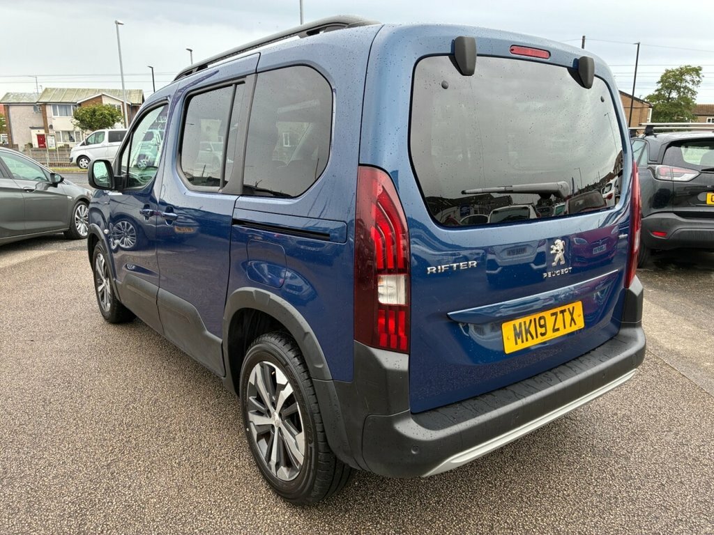 Peugeot Rifter 1.5L Gt Line MK19ZTX Blue #3