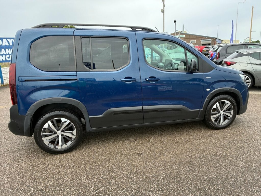 Peugeot Rifter 1.5L Gt Line MK19ZTX Blue #6