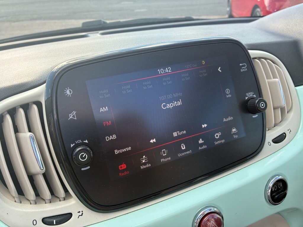 Fiat 500C 120Th Grey #12