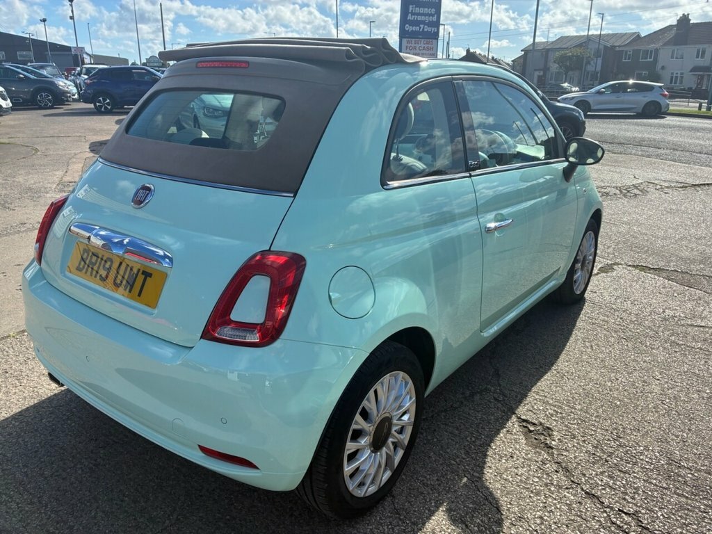 Fiat 500C 1.2L Lounge Green #4