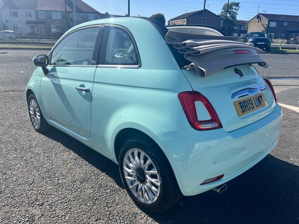 Fiat 500C 1.2L Lounge Green #3