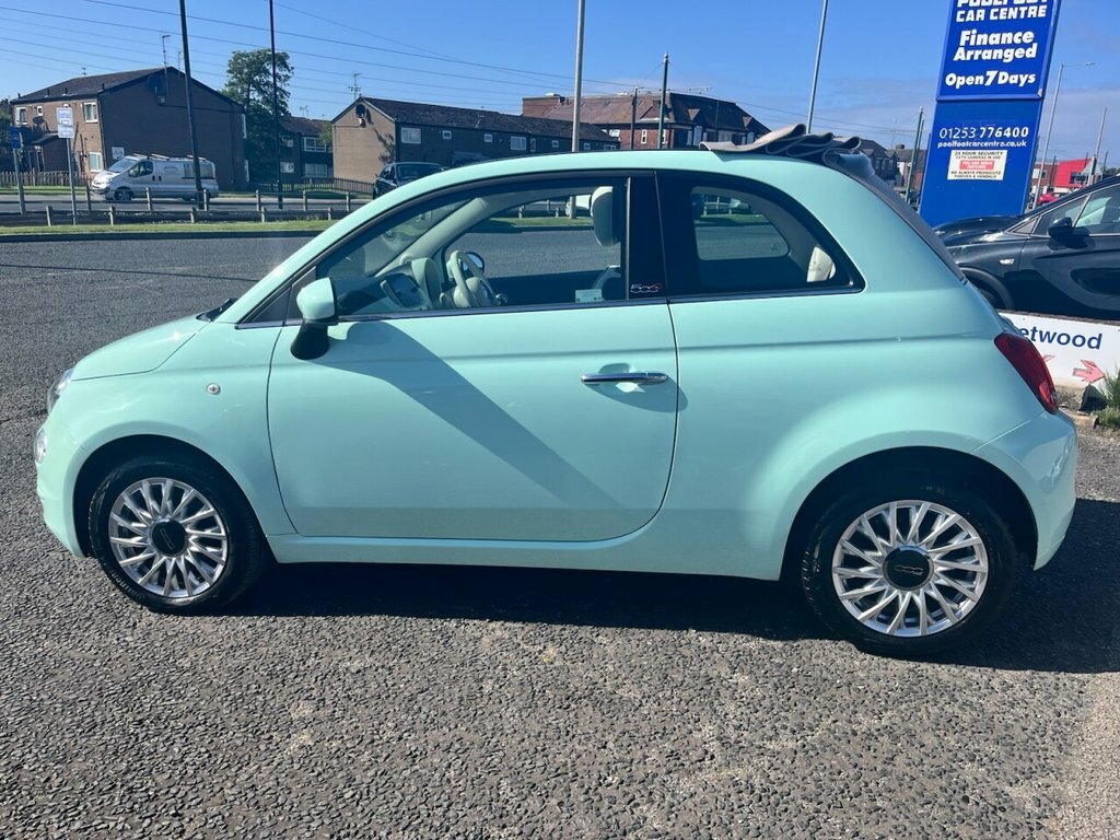 Fiat 500C 1.2L Lounge Green #5