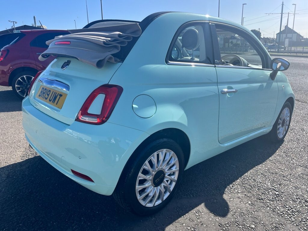 Fiat 500C 1.2L Lounge Green #4