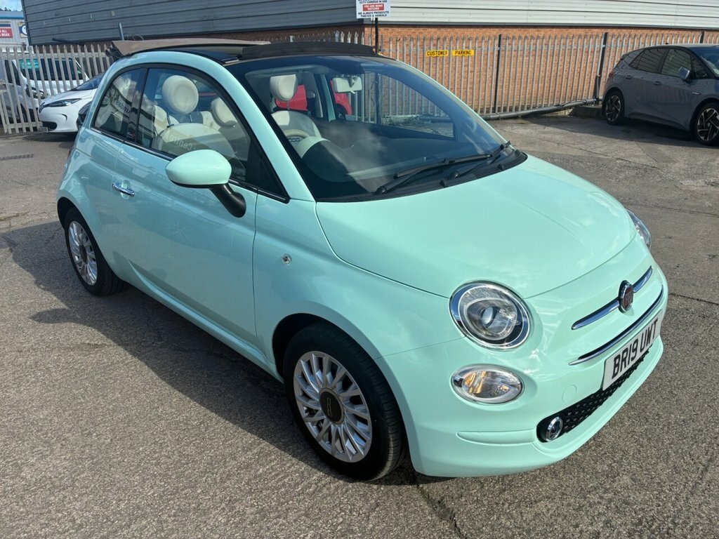 Fiat 500C 1.2L Lounge Green #2