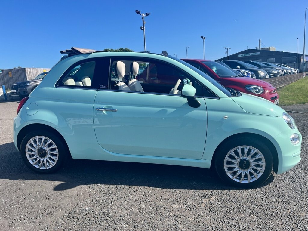 Fiat 500C 1.2L Lounge Green #6