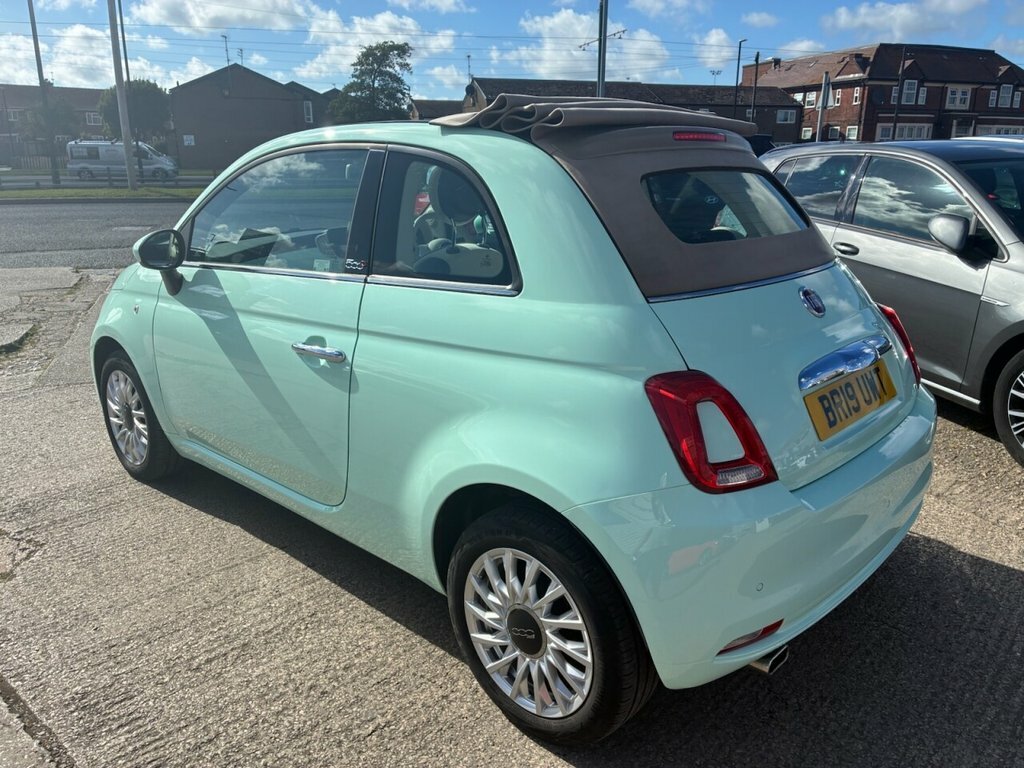 Fiat 500C 1.2L Lounge Green #3
