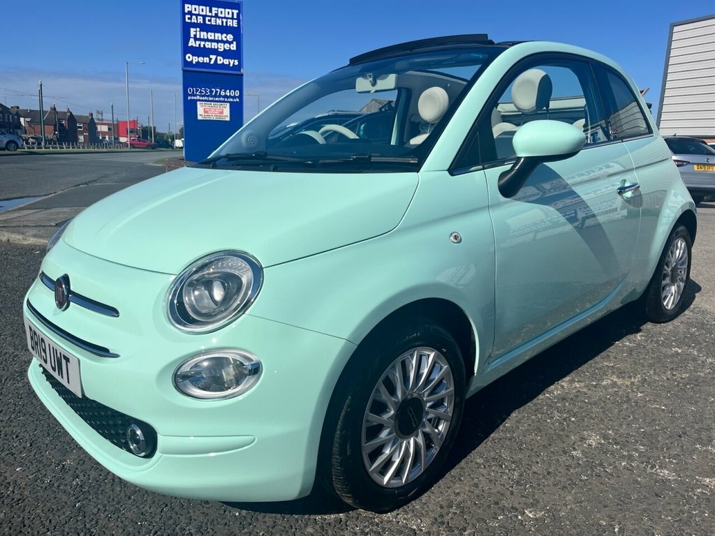 Fiat 500C 1.2L Lounge Green