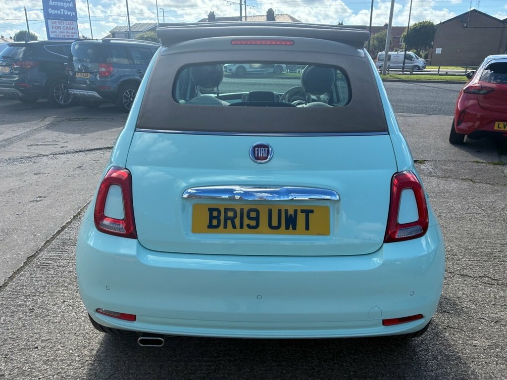 Fiat 500C 1.2L Lounge Green #5
