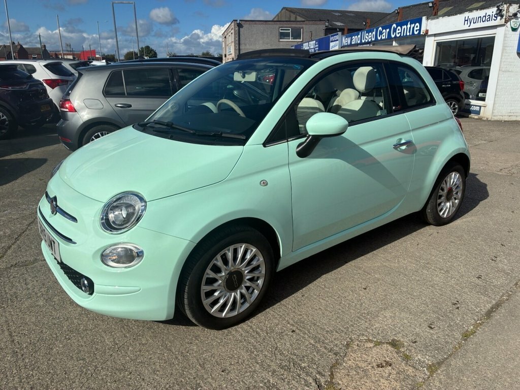 Fiat 500C 1.2L Lounge Green
