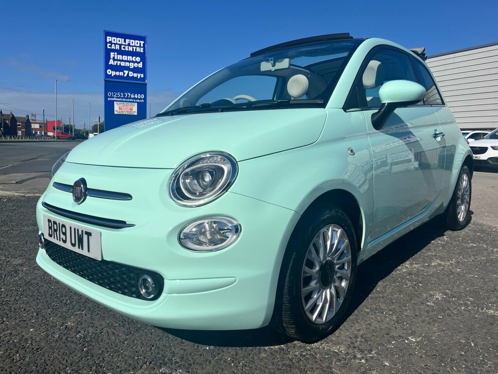 Fiat 500C 1.2L Lounge Green #2