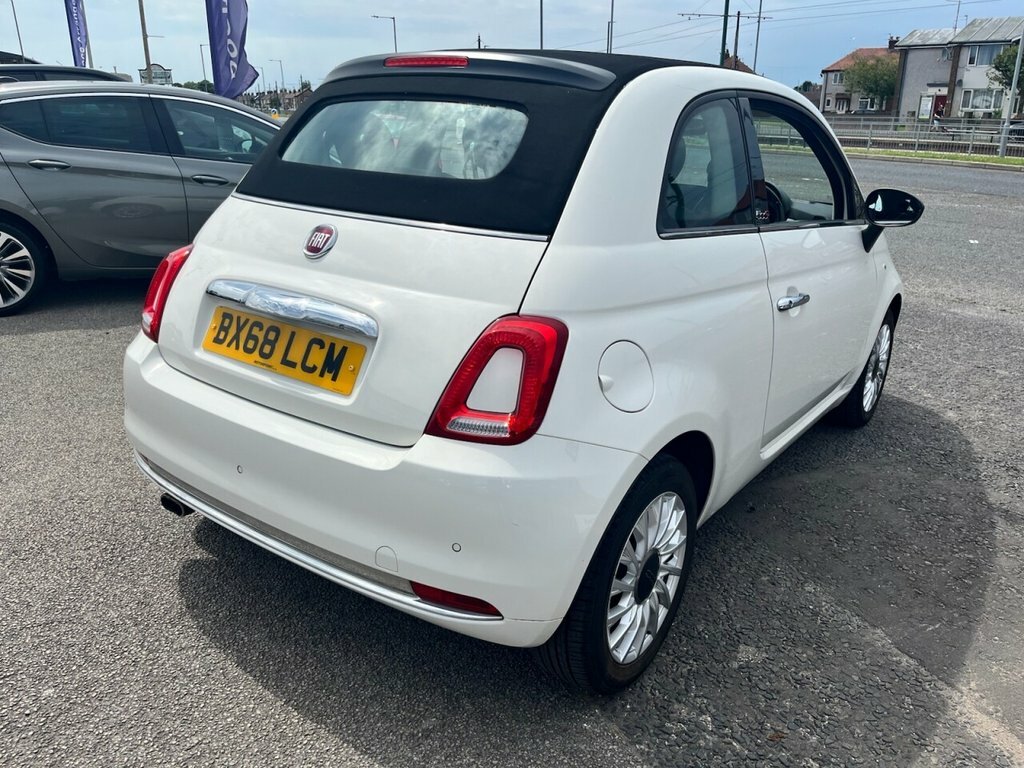 Fiat 500C C Lounge White #29