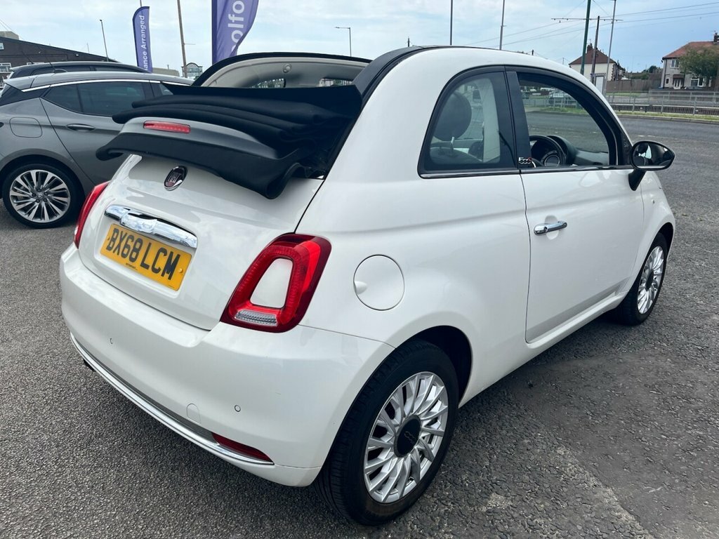 Fiat 500C 1.2L Lounge White #4