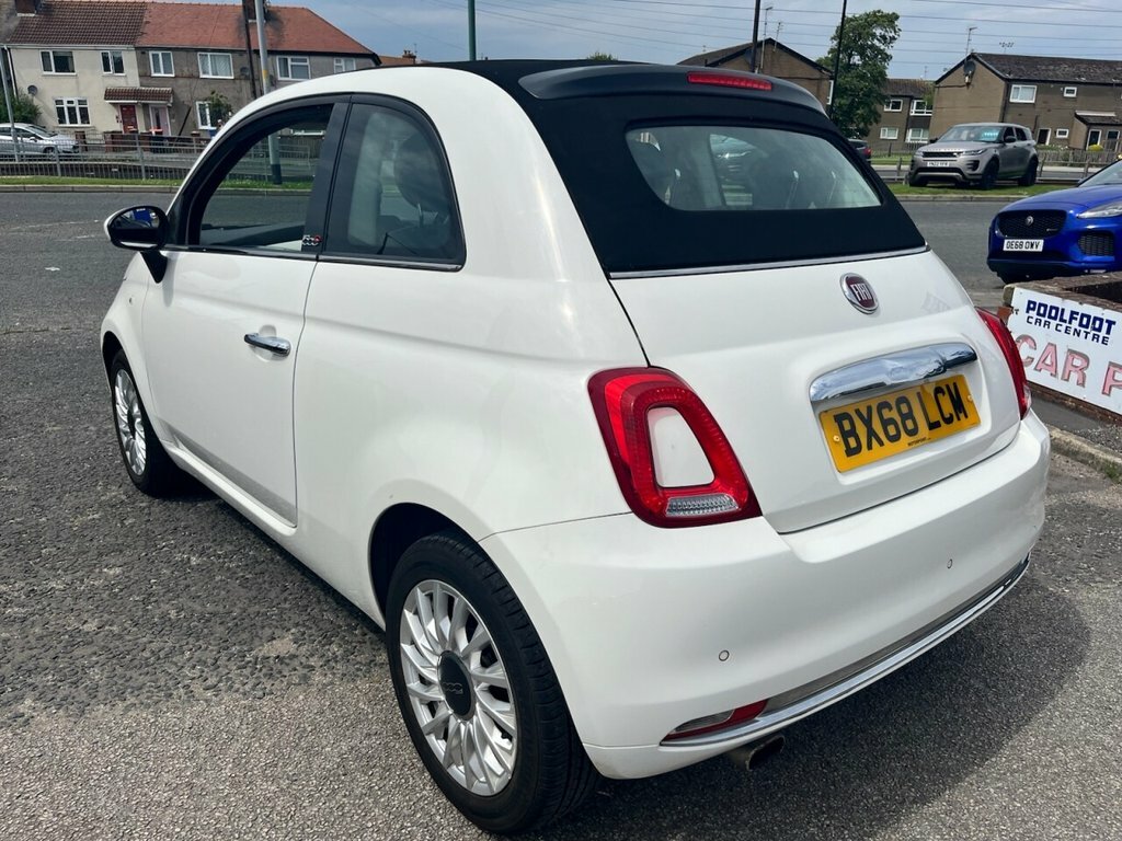 Fiat 500C C Lounge White #34