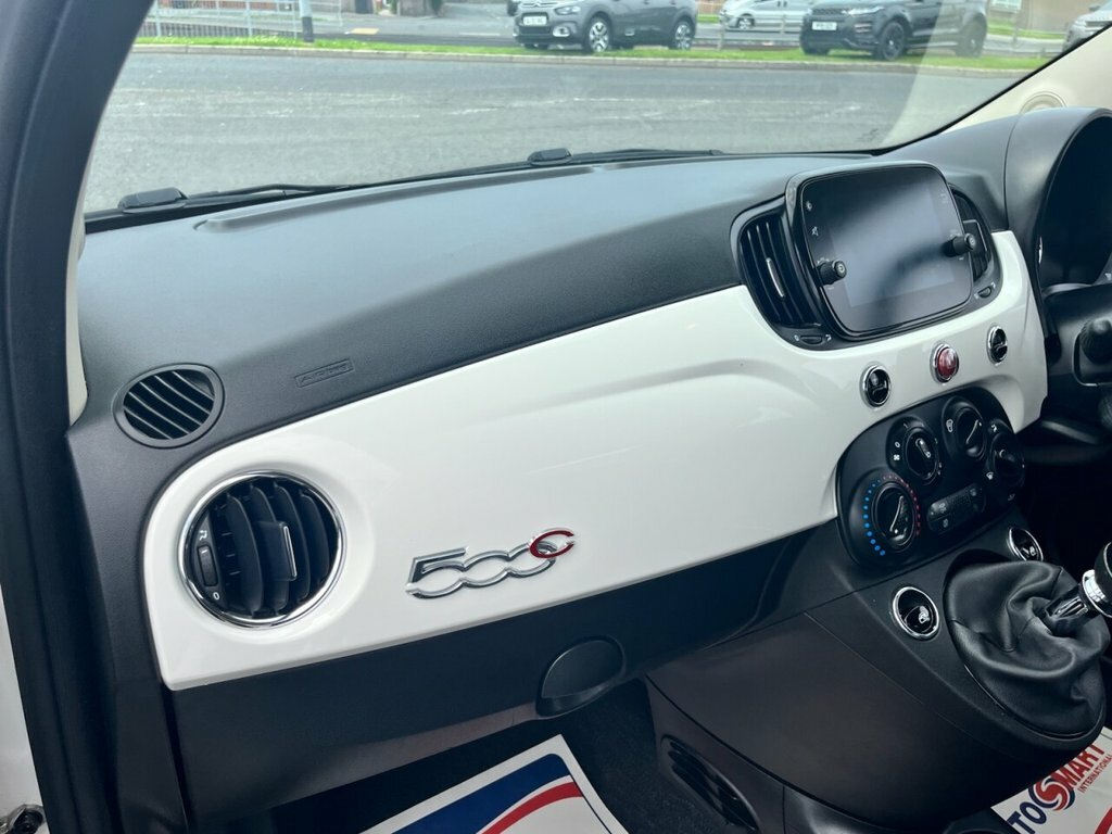 Fiat 500C C Lounge White #14