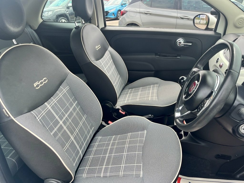Fiat 500C C Lounge White #8