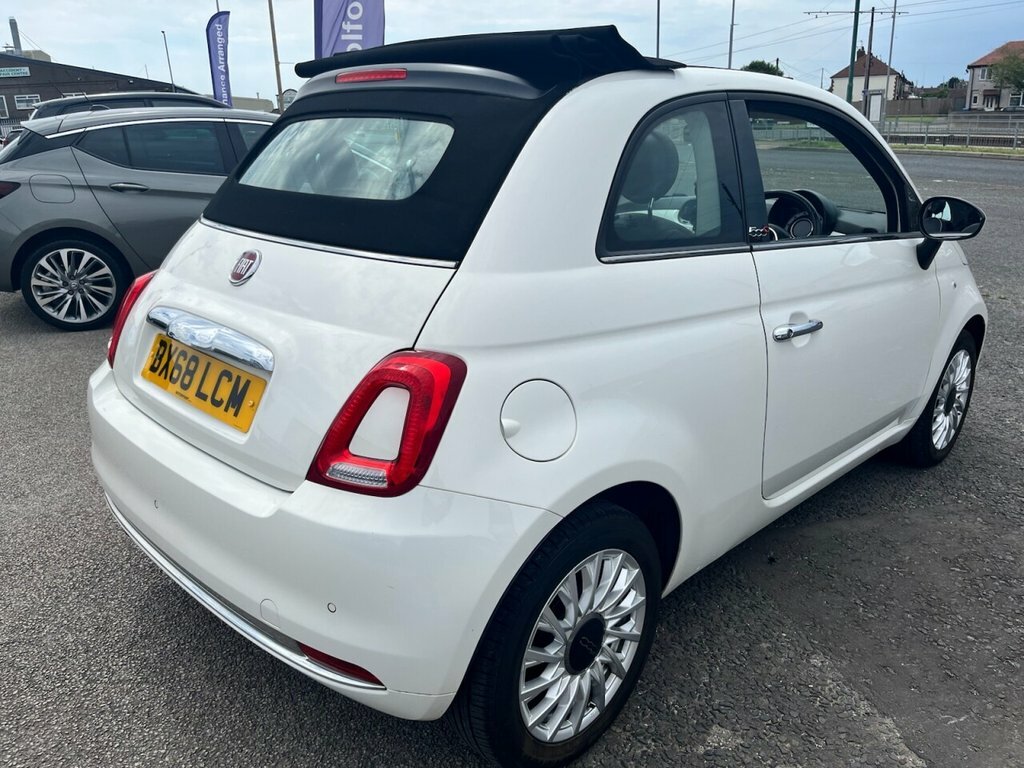 Fiat 500C C Lounge White #18