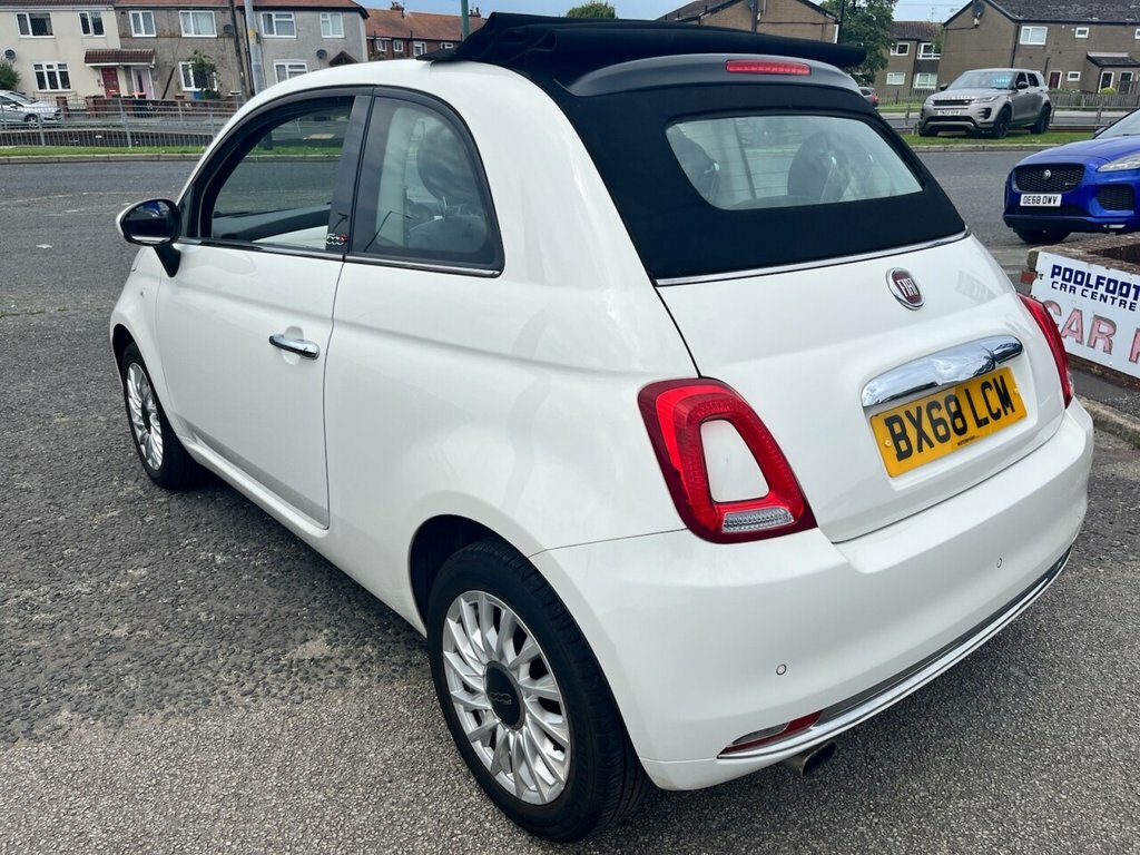 Fiat 500C C Lounge White #7