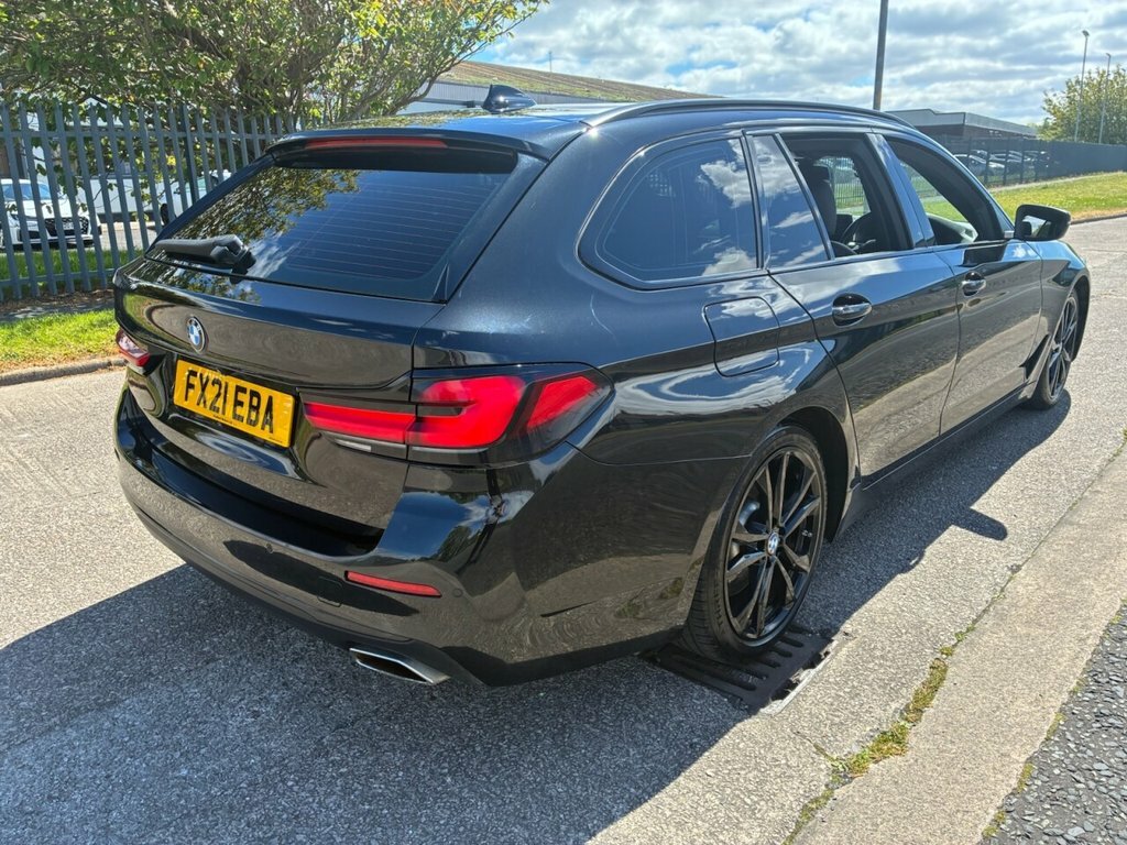 BMW 5 Series 3L Se Black #5