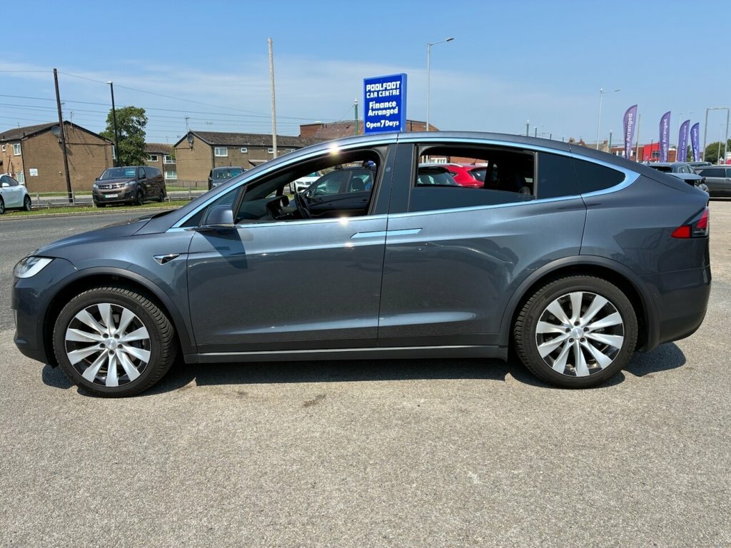Tesla Model X Suv Grey #5