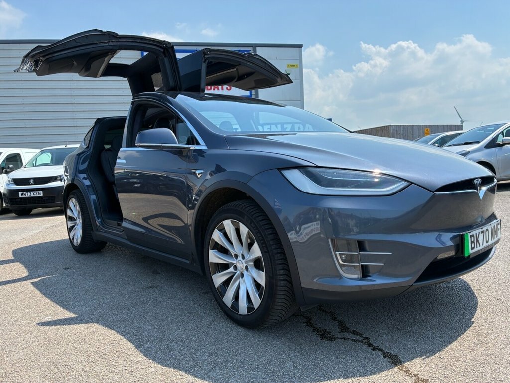 Tesla Model X Suv Grey #2