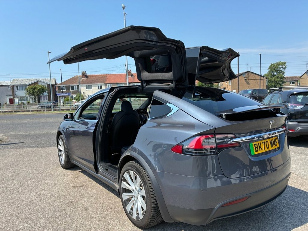 Tesla Model X Suv Grey #6