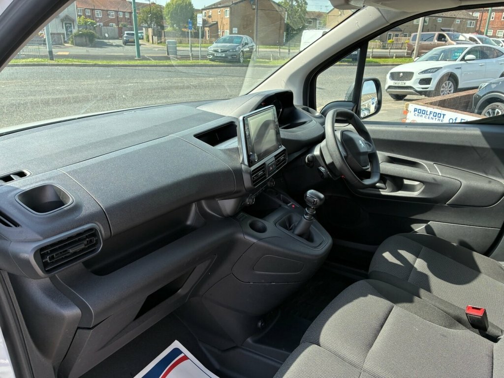 Peugeot Partner Swb L1h1 Low White #11
