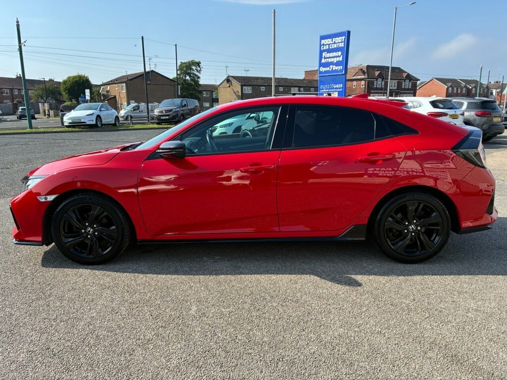 Honda Civic 1L Sport Line Red #5