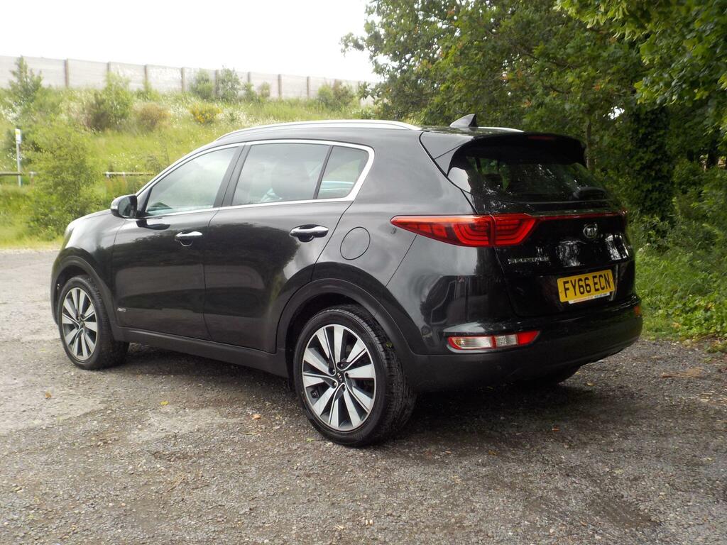 Kia Sportage 2.0 Crdi Kx-4 Awd Euro 6 Black #3