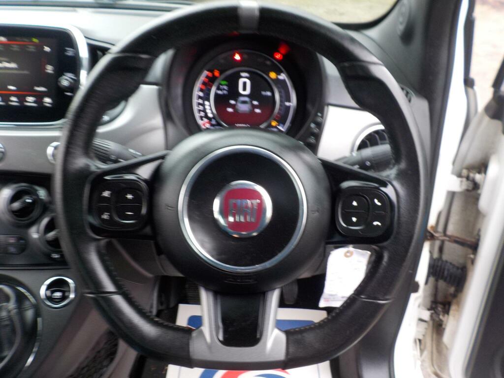 Fiat 500 Hatchback Red #13