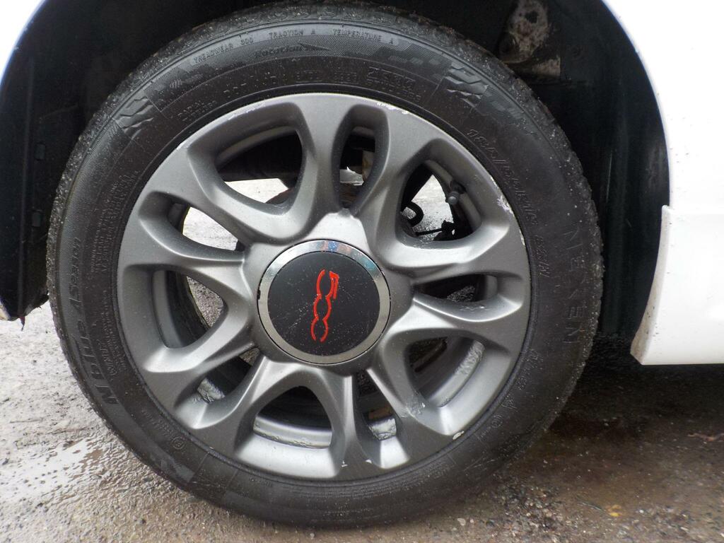Fiat 500 Hatchback Red #18