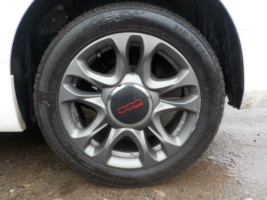 Fiat 500 Hatchback Red #22