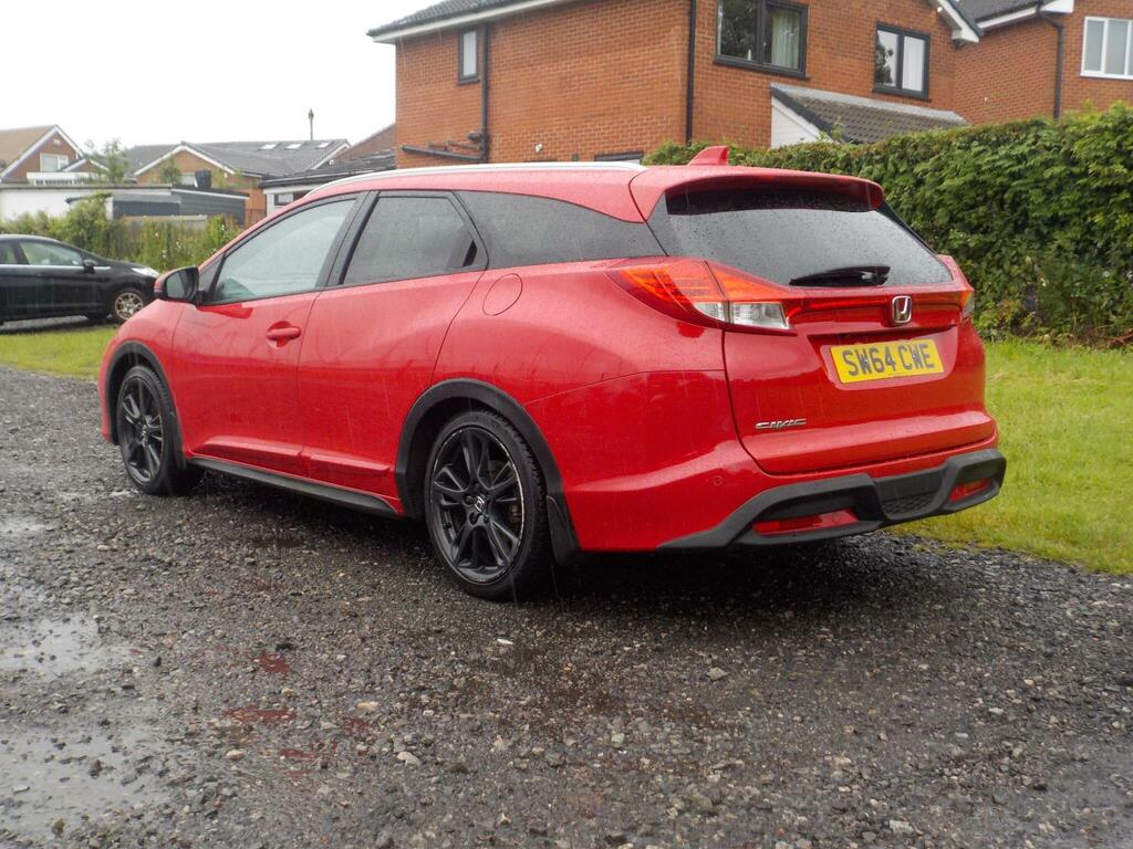 Honda Civic 1.6 I-dtec Sr Tourer Euro 5 S S Blue #3