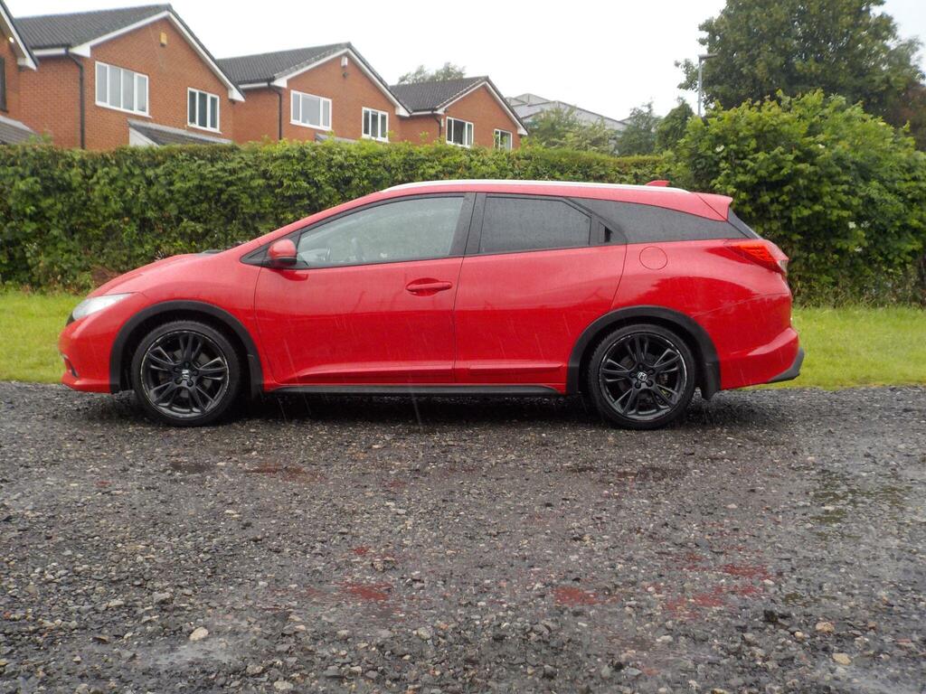 Honda Civic 1.6 I-dtec Sr Tourer Euro 5 S S Blue #2