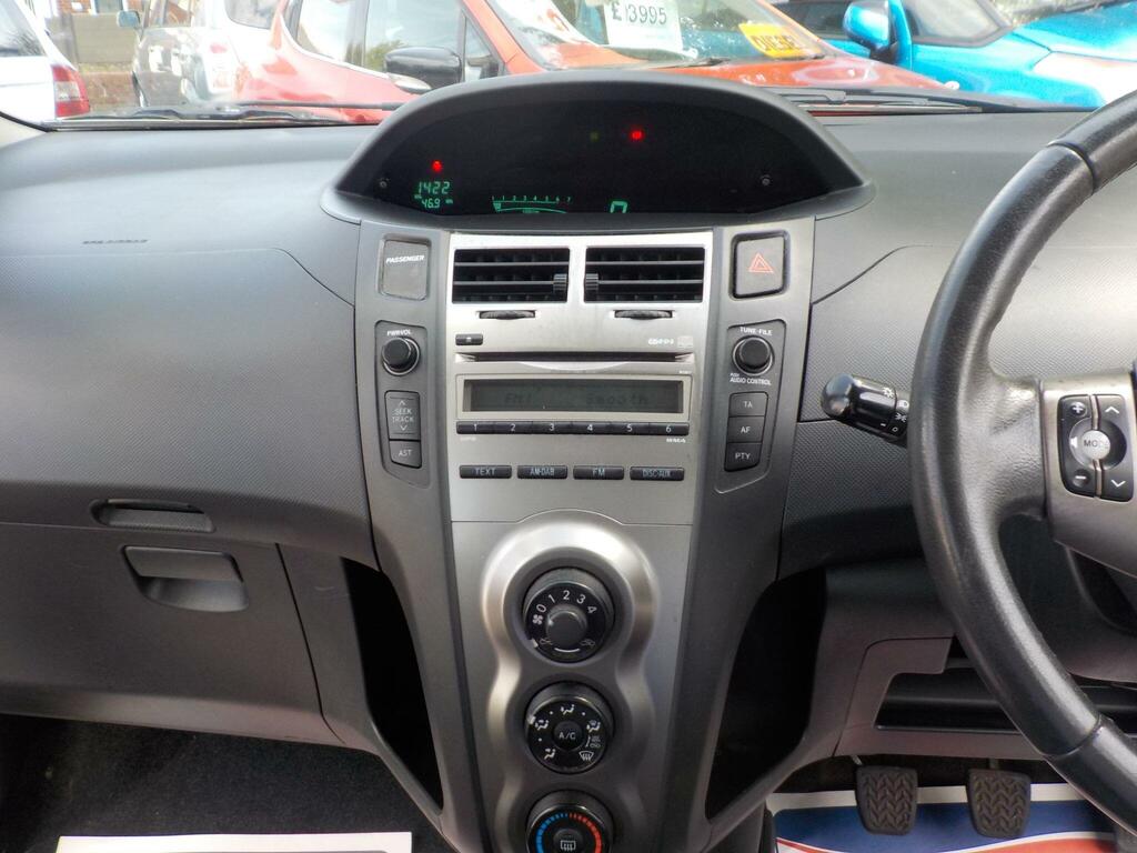 Toyota Yaris 1.33 99Bhp Sr Hatchback Red #13