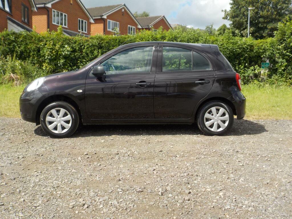 Nissan Micra 1.2 12V Visia Euro 5 Black #2
