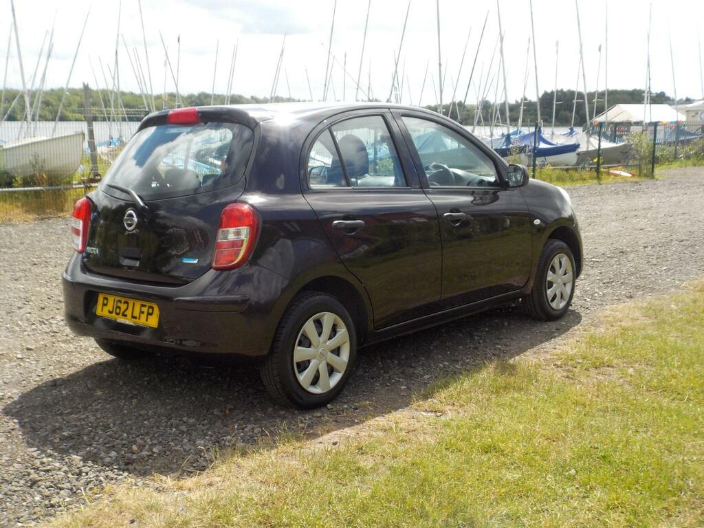 Nissan Micra 1.2 12V Visia Euro 5 Black #5